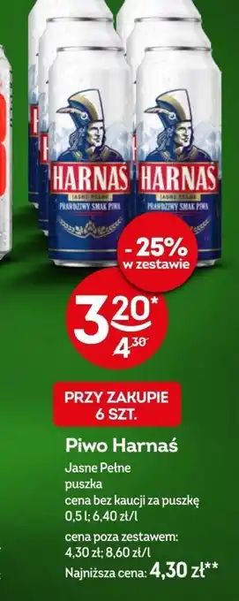 Żabka Piwo Harnaś oferta