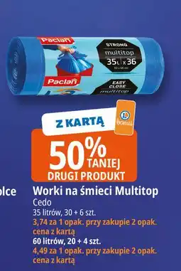 E.Leclerc Worki na śmieci 60 l Paclan oferta