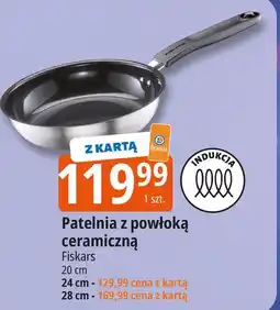 E.Leclerc Patelnia z powłoką ceramiczną 28 cm Fiskars oferta