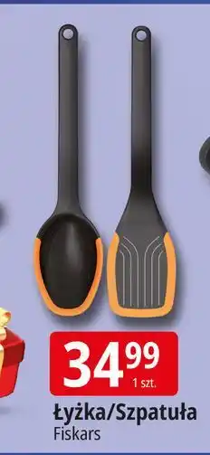 E.Leclerc Szpatułka z silikonową krawędzią 28.2 cm Fiskars oferta