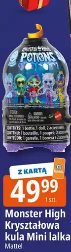 E.Leclerc Kryształowa kula monster high Mattel oferta