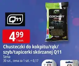 E.Leclerc Chusteczki mokre do czyszczenia tapicerki skórzanej Q11 Leather Cleaner oferta