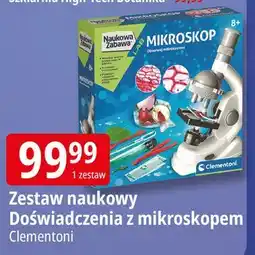 E.Leclerc Doświadczenia z mikroskopem Clementoni oferta