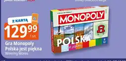 E.Leclerc Gra monopoly polska jest piękna Hasbro oferta