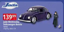 E.Leclerc Samochód vw beetle + figurka wednesday Jada oferta