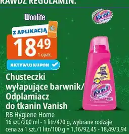 E.Leclerc Odplamiacz w proszku pink Vanish Oxi Action oferta
