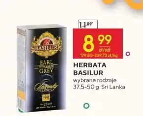 Społem Herbata Basilur oferta