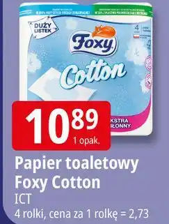 E.Leclerc Papier toaletowy Foxy Cotton oferta