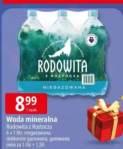 E.Leclerc Woda delikatnie gazowana Rodowita Z Roztocza oferta