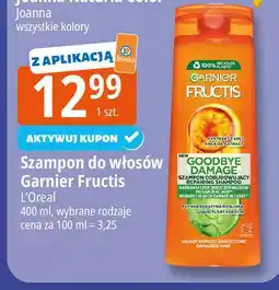 E.Leclerc Szampon wzmacniający z ekstraktem olejku owoców amli Garnier Fructis Goodbye Damage oferta