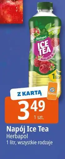 E.Leclerc Napój herbaciany malina Herbapol Ice Tea oferta