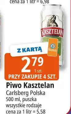 E.Leclerc Piwo Kasztelan Niepasteryzowane oferta
