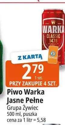 E.Leclerc Piwo Warka oferta