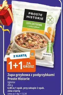 E.Leclerc Zupa grzybowa Iglotex Proste Historie oferta
