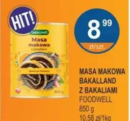 Rabat Masa makowa Foodwell oferta