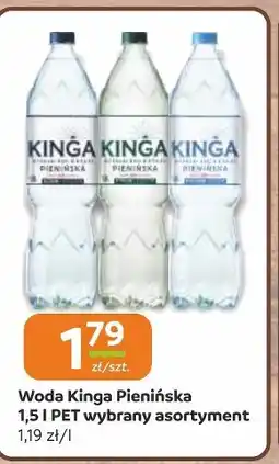 Społem Woda mineralna Kinga oferta