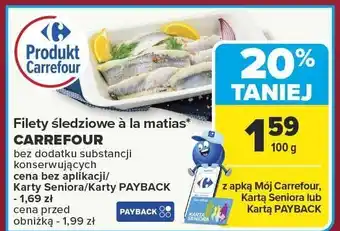 Filety śledziowe à la matias Carrefour