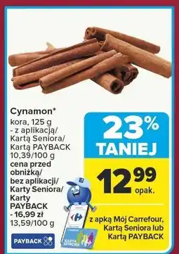 Carrefour Cynamon kora Carrefour oferta