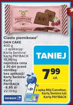 Carrefour Ciasto piernikowe Dan Cake oferta