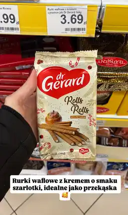 Dino Rurki waflowe Dr Gerard Rolls z kremem o smaku szarlotki oferta