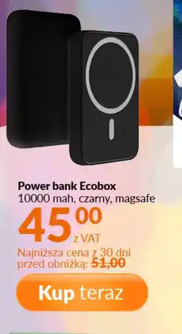 Poczta Polska Power bank Ecobox oferta