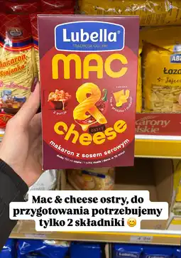 Dino Makaron Mac & cheese ostry z sosem serowym Lubella oferta