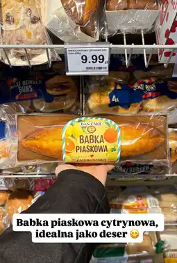 Dino Babka piaskowa cytrynowa Dan Cake oferta