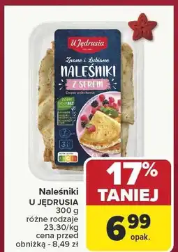 Carrefour Naleśniki U JĘDRUSIA 300g oferta