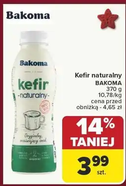 Carrefour Kefir naturalny BAKOMA oferta