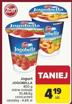 Carrefour Jogurt JOGOBELLA ZOTT oferta