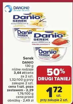 Carrefour Serek DANIO DANONE oferta