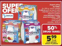 Carrefour Jogurt pitny ACTIMEL DANONE oferta