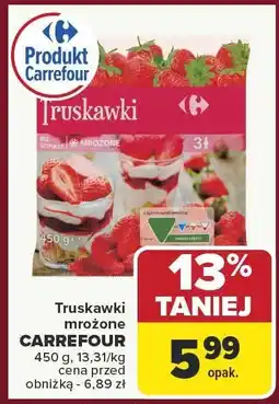 Carrefour Truskawki mrożone CARREFOUR oferta