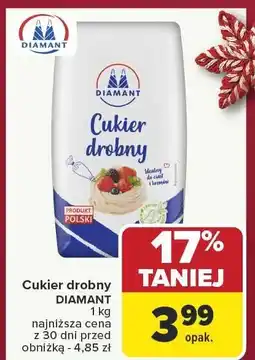 Carrefour Cukier drobny DIAMANT 1 kg oferta