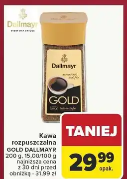 Carrefour Kawa rozpuszczalna GOLD DALLMAYR oferta