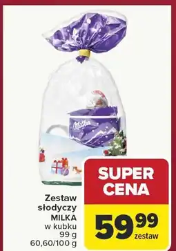 Carrefour Zestaw słodyczy MILKA w kubku oferta