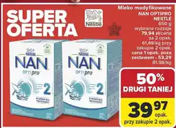 Carrefour Mleko modyfikowane NAN OPTIPRO NESTLE 650 g wybrane rodzaje oferta