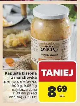 Carrefour Kapusta kiszona z marchewką POLSKA GOSCINA oferta