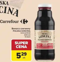 Carrefour Barszcz czerwony POLSKA GOSCINA koncentrat oferta