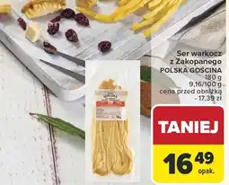 Carrefour Ser warkocz z Zakopanego Polska Gościna oferta