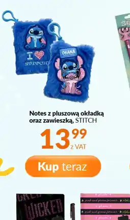 Poczta Polska Notes z pluszową okładką oraz zawieszką oferta
