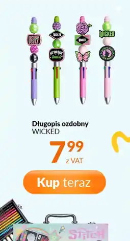 Poczta Polska Długopis ozdobny WICKED oferta