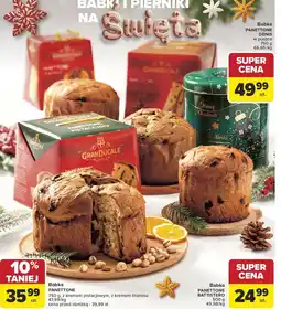 Carrefour Babka PANETTONE BATTISTERO oferta