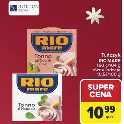 Carrefour Tuńczyk RIO MARE różne rodzaje oferta