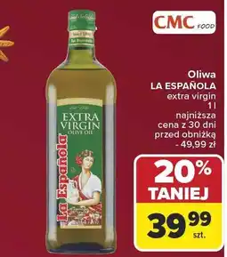 Carrefour Oliwa LA ESPAÑOLA extra virgin oferta