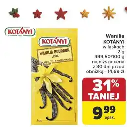 Carrefour Wanilia KOTÁNYI w laskach oferta