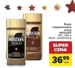 Carrefour Kawa rozpuszczalna GOLD NESCAFÉ oferta