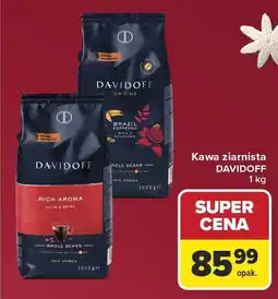 Carrefour Kawa ziarnista DAVIDOFF oferta
