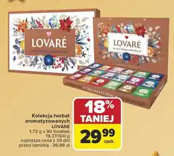 Carrefour Herbata Kolekcja herbat aromatyzowanych LOVARÉ 1,72 g x 90 torebek oferta