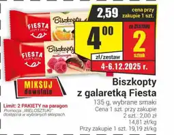 Delikatesy Sezam Biszkopty z galaretką Fiesta oferta